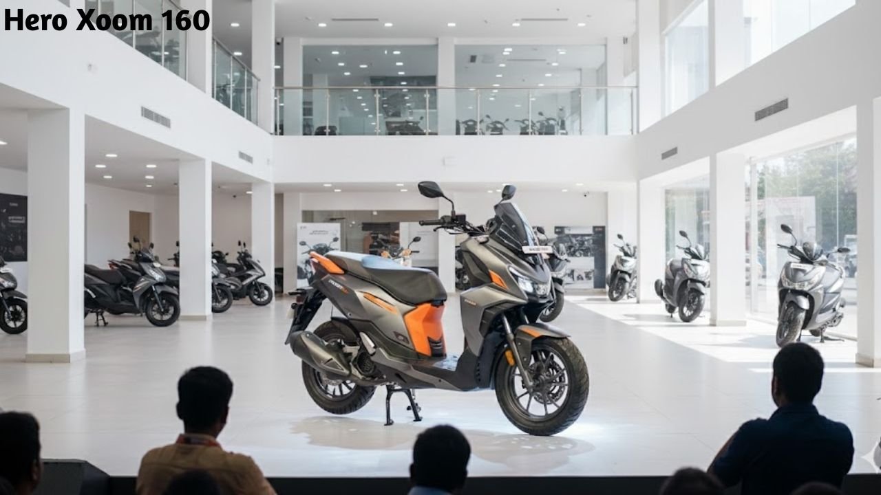 Hero Xoom 160 Launched