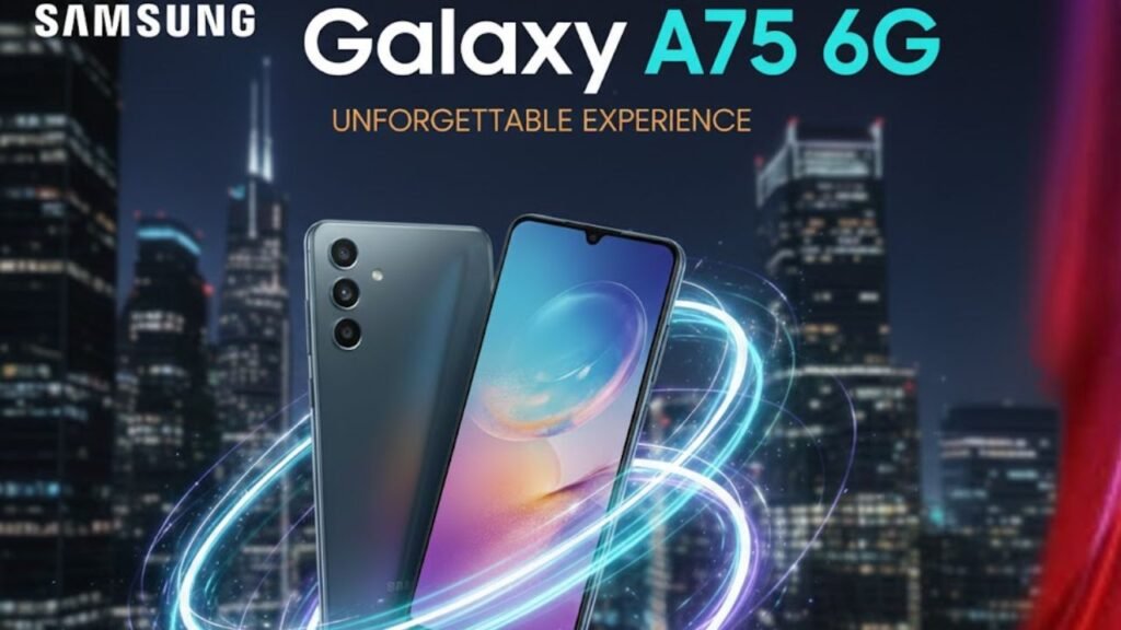 Samsung Galaxy A75 6G Launched