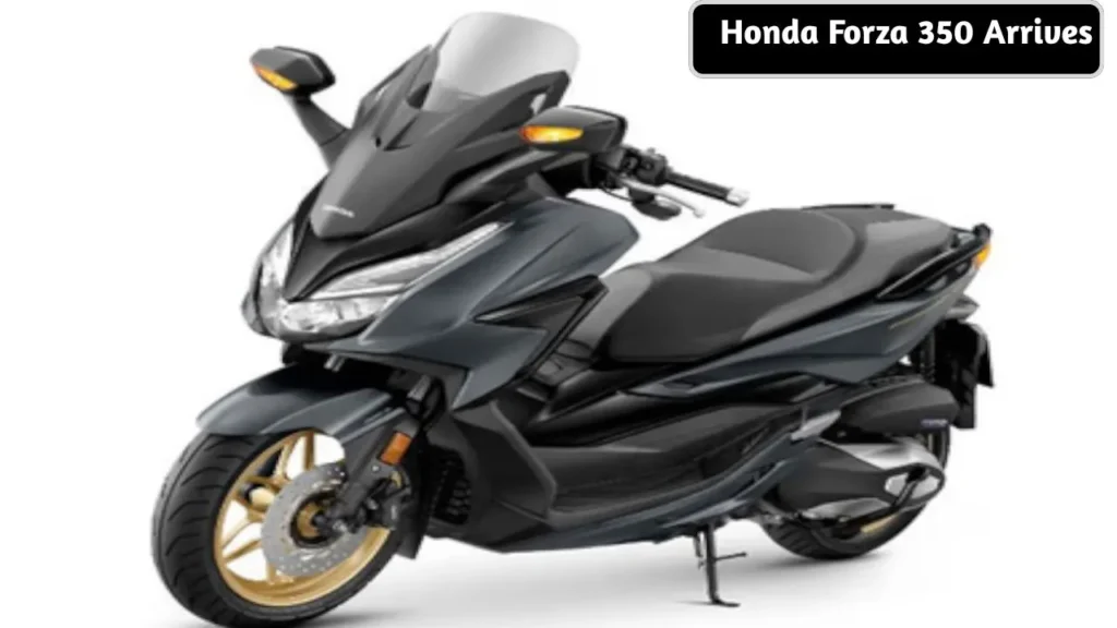Honda Forza 350 Arrives