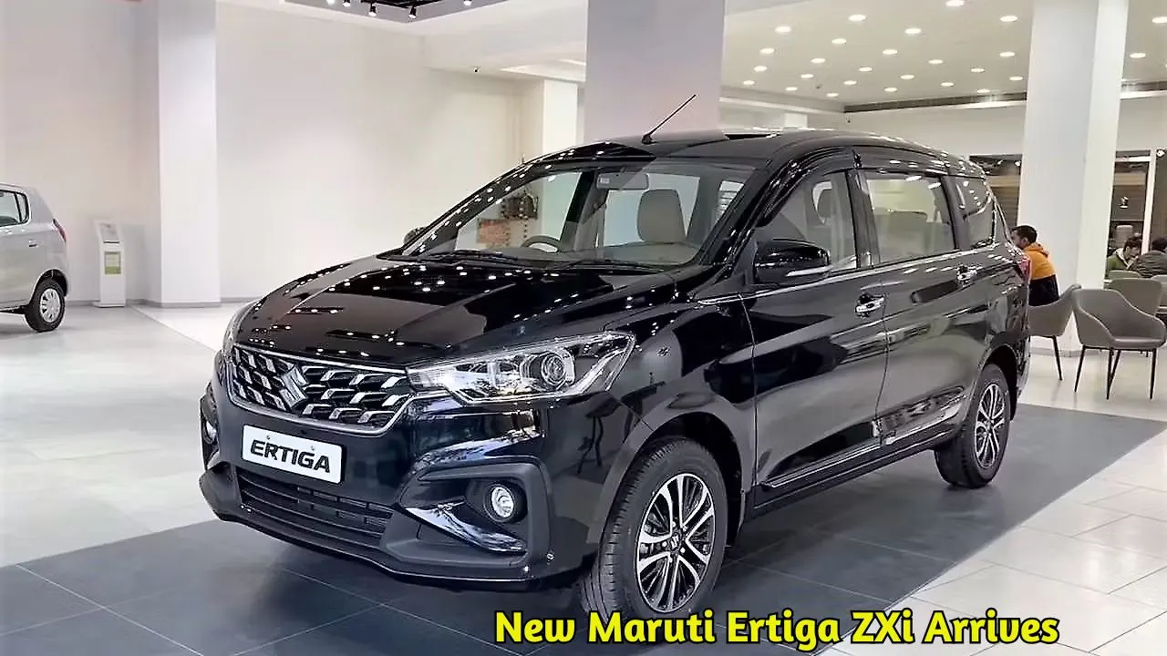 New Maruti Ertiga ZXi Arrives