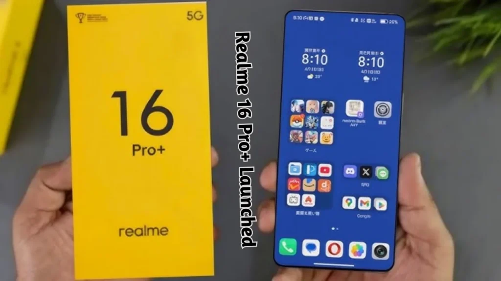 Realme 16 Pro+ Launched