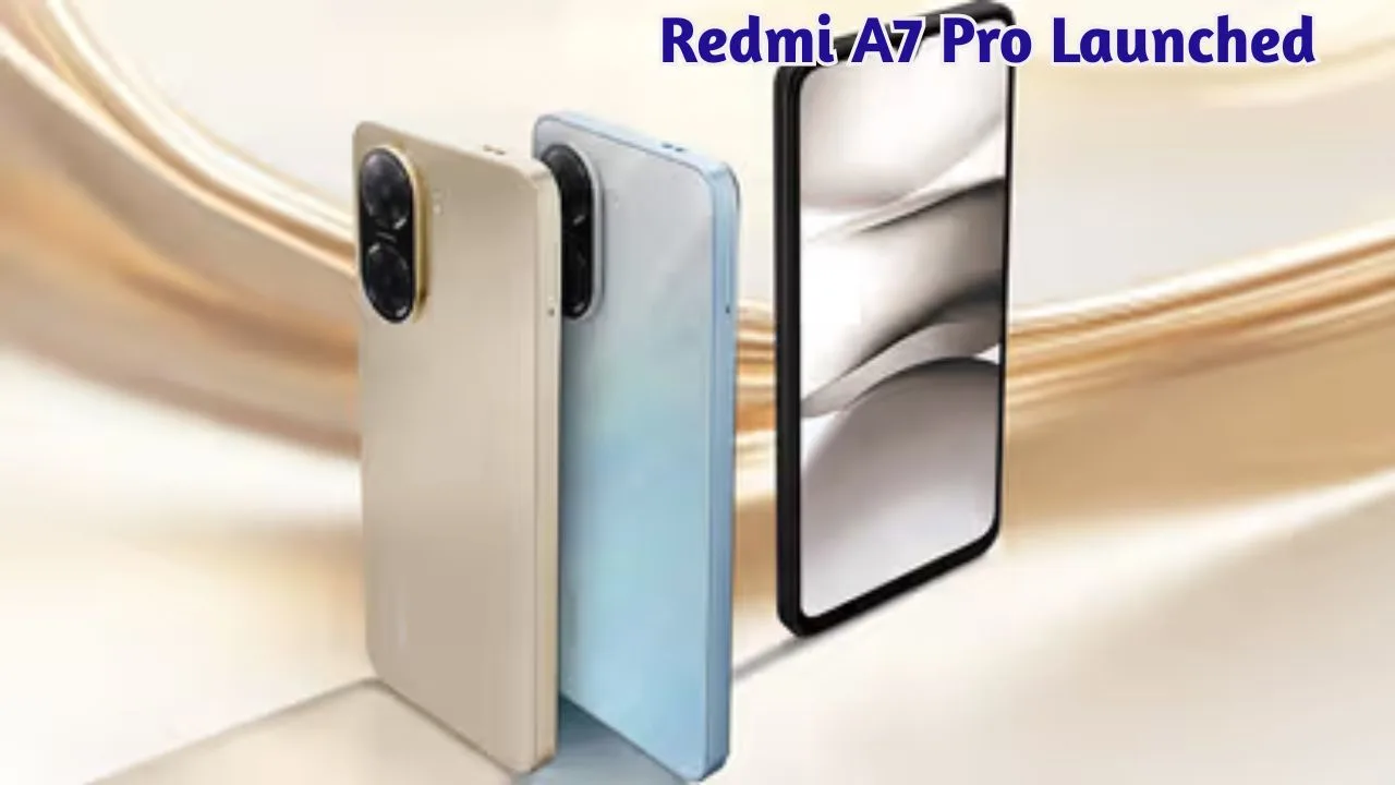 Redmi A7 Pro Launched